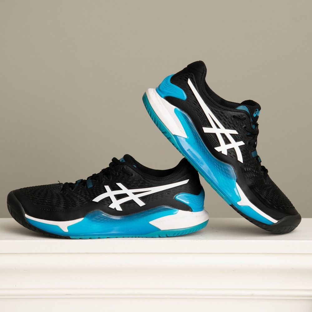 Asics Gel-Resolution 9 Sneakers Mens 9.5 Tennis Shoes Pickleball Performance Gym